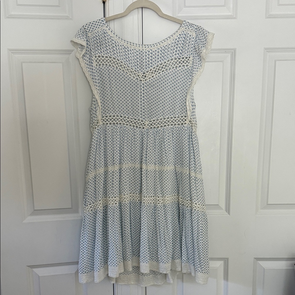 Free People  Lace Mini Dress